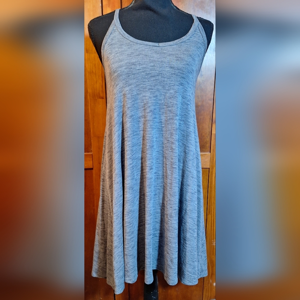 SO Gray Swing Dress